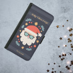 サングラスモノグラム名のサンタクロース GALAXY S5 ウォレットケース<br><div class="desc">サムスンギャラクシーS5をフェスティバルでアップグレード！📱✨星、バウブル、ホリー応援の中の色合いでレトロなサンタを展示するカタツムジーのケースで休日のに没頭し葉てください。🎅🕶️キャプションをカスタマイズするか、touchのモノグラムイニシャルを追加ユニークする。🎁🌟Vibes Onlyか自分のメッセージかすてきら、電話ゲームを高めメリー、スタイルシーンをスリー！📲 #FestiveTech #JollyVibesOnly #HolidayChic</div>