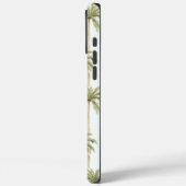 サングラスヤシの木が咲くピンクフラミンゴ Case-Mate iPhoneケース (裏面 / 左)