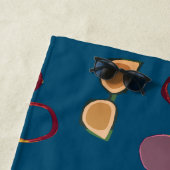 サングラスヴィンテージビーチムード  ビーチタオル (インサイチュ)