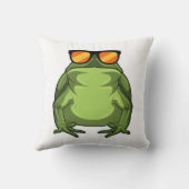 サングラス付きカエル クッション (裏面)