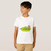サングラス付きカエル Tシャツ (正面フル)