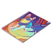 サングラス付きカッコいい大学受理手帳ネコ ノートブック (左側)