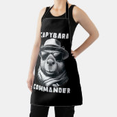 サングラス付きキャピバラ船長 エプロン (インサイチュ)