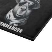 サングラス付きキャピバラ船長 カッティングボード (角)