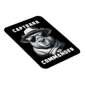 サングラス付きキャピバラ船長 マグネット (右側)