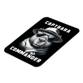 サングラス付きキャピバラ船長 マグネット (左側)