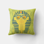 サングラス付きグリーンキングタット クッション (裏面)