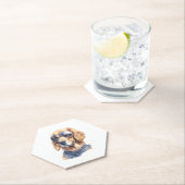 サングラス付きゴールデンレトリバー ペーパーコースター (インサイチュ)