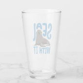 サングラス付きシカッコいいール タンブラーグラス (裏面)