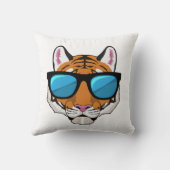 サングラス付きタイガー クッション (裏面)