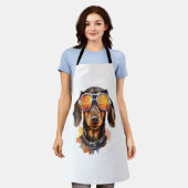 サングラス付きダシュント エプロン (着用した状態)