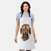 サングラス付きダシュント エプロン (着用した状態)