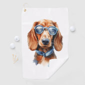 サングラス付きダシュント ゴルフタオル (インサイチュ)