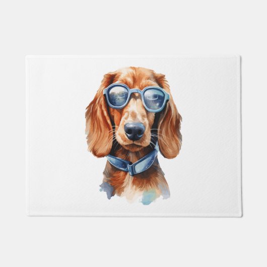 サングラス付きダシュント ドアマット (正面)