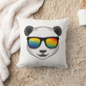 サングラス付きパンダ クッション (ブランケット)