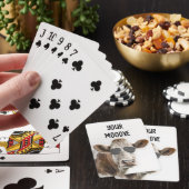 サングラス付きヘレフォード牛 トランプ (インサイチュ)