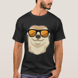 サングラス付きメルカット Tシャツ