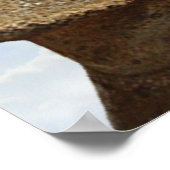 サングラス付きモアイ – ポスター (角)