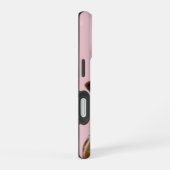 サングラス付き明るい牛 iPhone 16ケース (右側面)