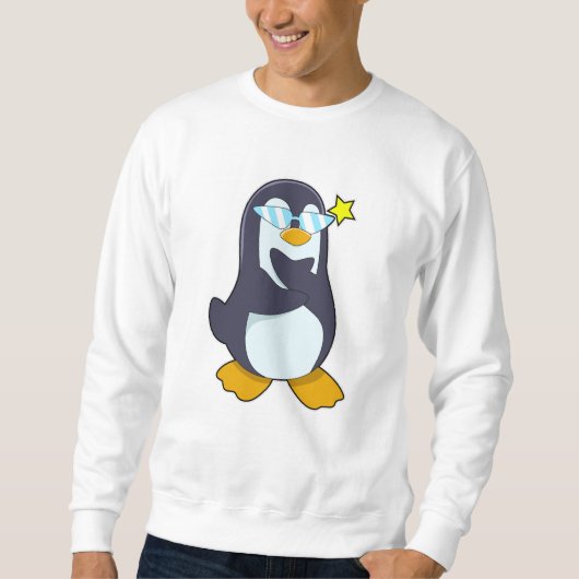サングラス付ペンギン スウェットシャツ (正面)