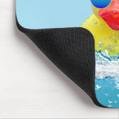 サングラス入りイエローアヒル マウスパッド (コーナー)