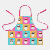 サングラス入りネオンサンカッコいいタカラフルン エプロン (正面)