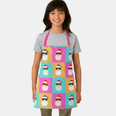 サングラス入りネオンサンカッコいいタカラフルン エプロン (インサイチュ)