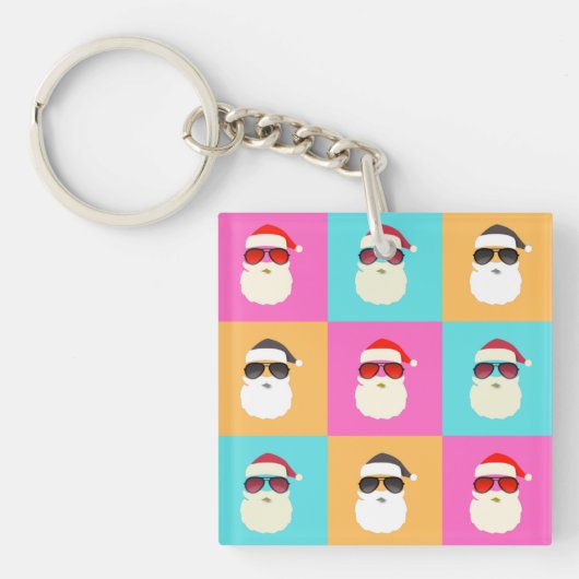 サングラス入りネオンサンカッコいいタカラフルン キーホルダー (正面)