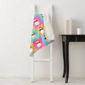 サングラス入りネオンサンカッコいいタカラフルン シェルパブランケット (インサイチュ)