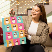 サングラス入りネオンサンカッコいいタカラフルン ミディアムペーパーバッグ