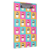 サングラス入りネオンサンカラフルタカッコいいン クリップボード (右)