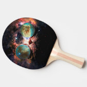 サングラス入りミニマル猫宇宙 卓球ラケット (横)
