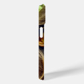 サングラス反射する花を持つ美しい少女 Case-Mate iPhoneケース (裏面 / 右)