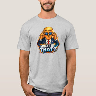 サングラス大統領の面白いミーム Tシャツ