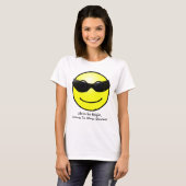 サングラス女子 Tシャツ (正面フル)