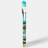 サングラス山の反射の美しい女性 Case-Mate iPhoneケース (裏面 / 左)