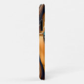 サングラス山の反射の美しい女性 Case-Mate iPhoneケース (裏面/右)