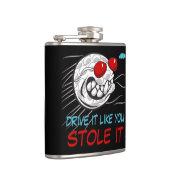 サングラス飛んでいるブラック付きゴルフボール フラスク (右)