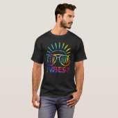 サングラス6年生先生学生初日 Tシャツ (正面フル)