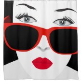 サングラス シャワーカーテン (正面)