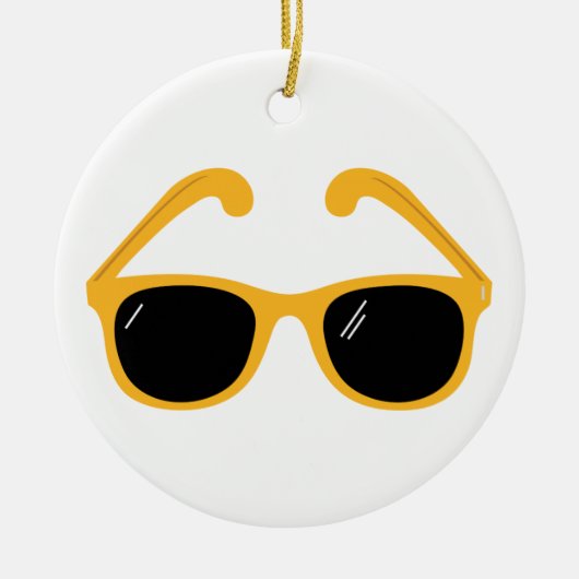 サングラス セラミックオーナメント (正面)