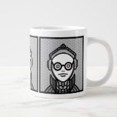 サングラス+デザインで見てみよう ジャンボコーヒーマグカップ (右)