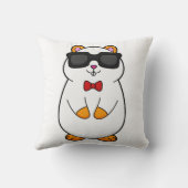 サングラス&ボウタイ付きハムスター クッション (裏面)