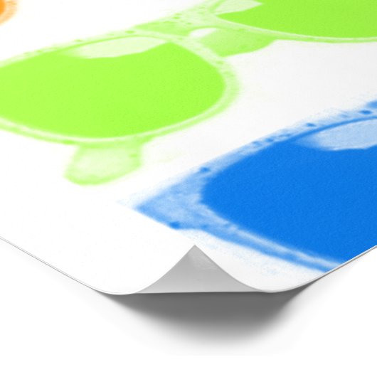 サングラス ポスター (角)