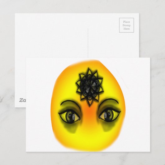 サングラス ポストカード (正面/裏面)