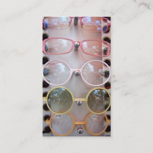 サングラス 名刺 (正面)