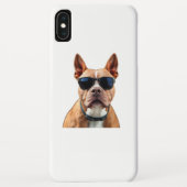 サングラスiPhone / iPadケースに犬 Case-Mate iPhoneケース (裏面)