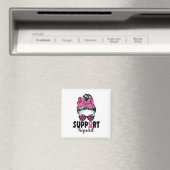 サングラスMessy Bunサポートスクワッド乳がん マグネット (インサイチュ (食洗機))