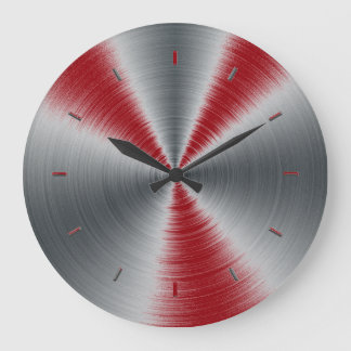 サングリアが1色をハイライト ラージ壁時計