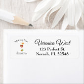 サングリアのワイングラスで注ぐ決定 ラベル (インサイチュ)